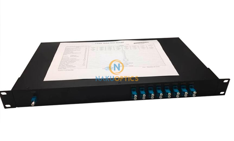 16CH CWDM Mux+Demux BiDi 1270-1610nm 1U Aluminum Chassis 16 Channels ...