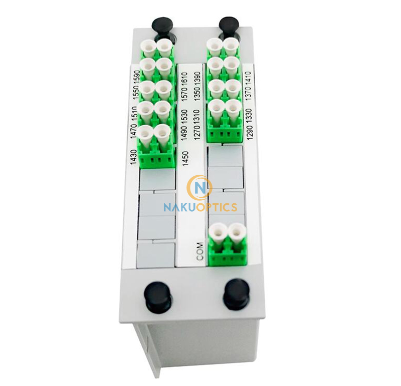 5G Fronthaul Passive Wavelength Division Multiplexer 1260-1620nm 18 ...