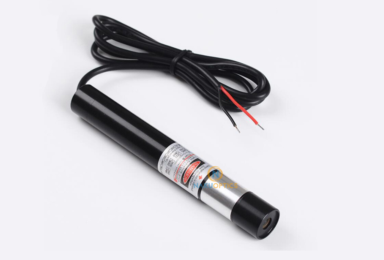 Red Laser Module Line 650nm 1~20mW Diode Laser Φ16x120mm - NakuOptics