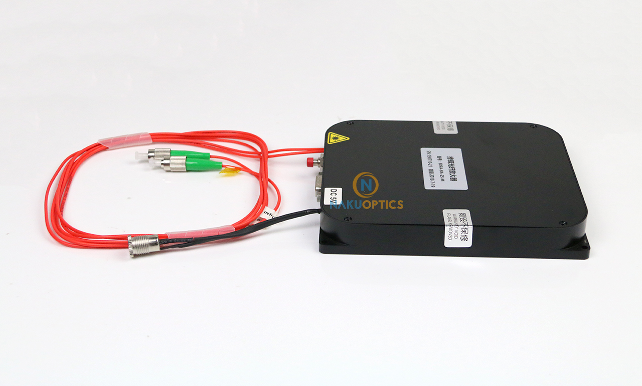 C-Band 15dBm 30mW EDFA Single-mode Fiber Output Booster Amplifier ...